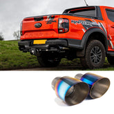 Ford Ranger Raptor 2023 on 3.0 V6 Twin Turbo Milltek Sport Cat Back Exhaust System